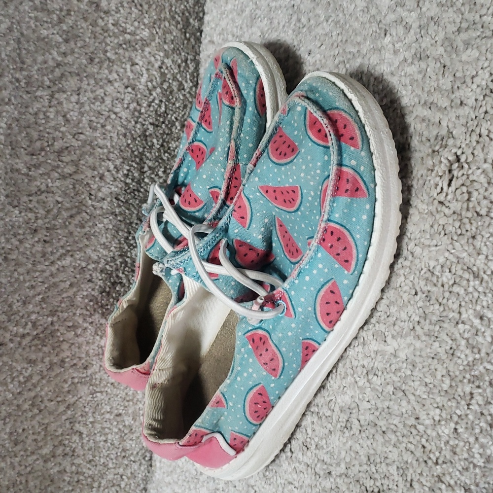 Hey dude watermelon print Wendy Youth Size 3/4 Girls